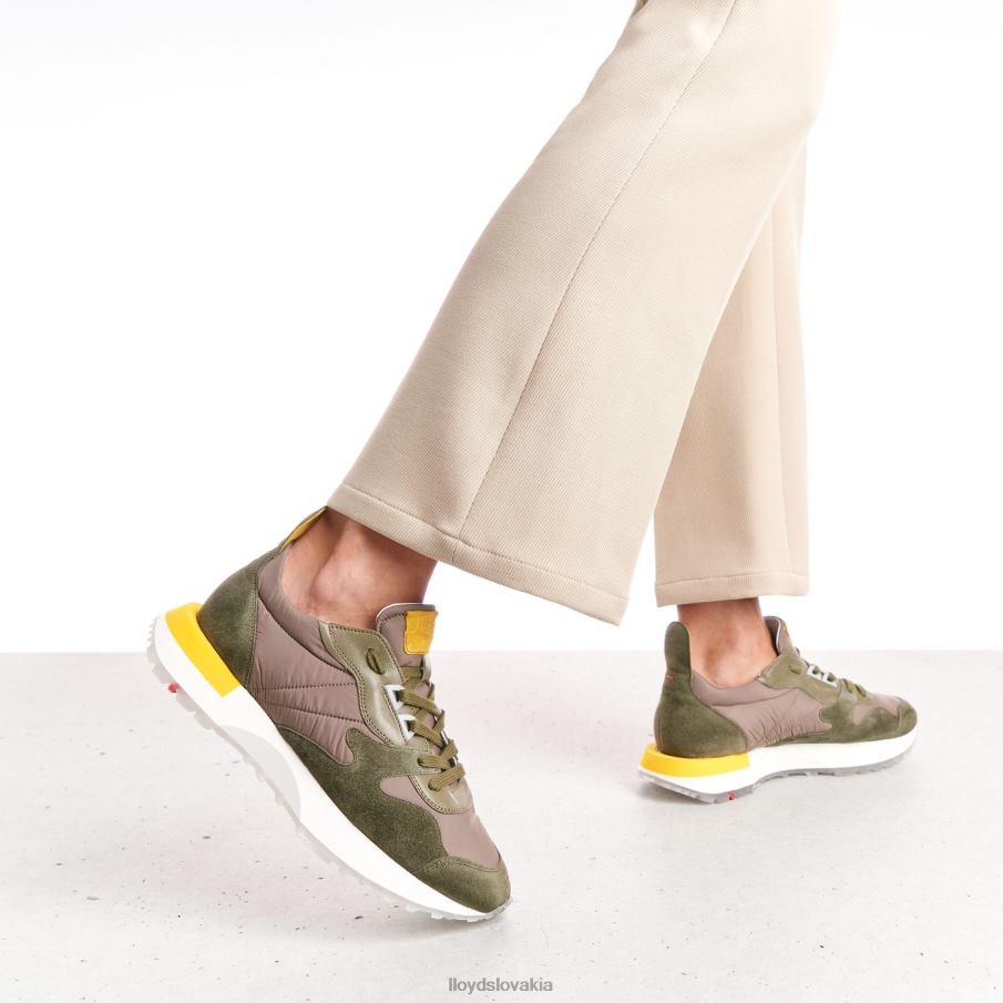 LLOYD tenisky z ovčej kože ženy topánky kombinované 6R0JN800