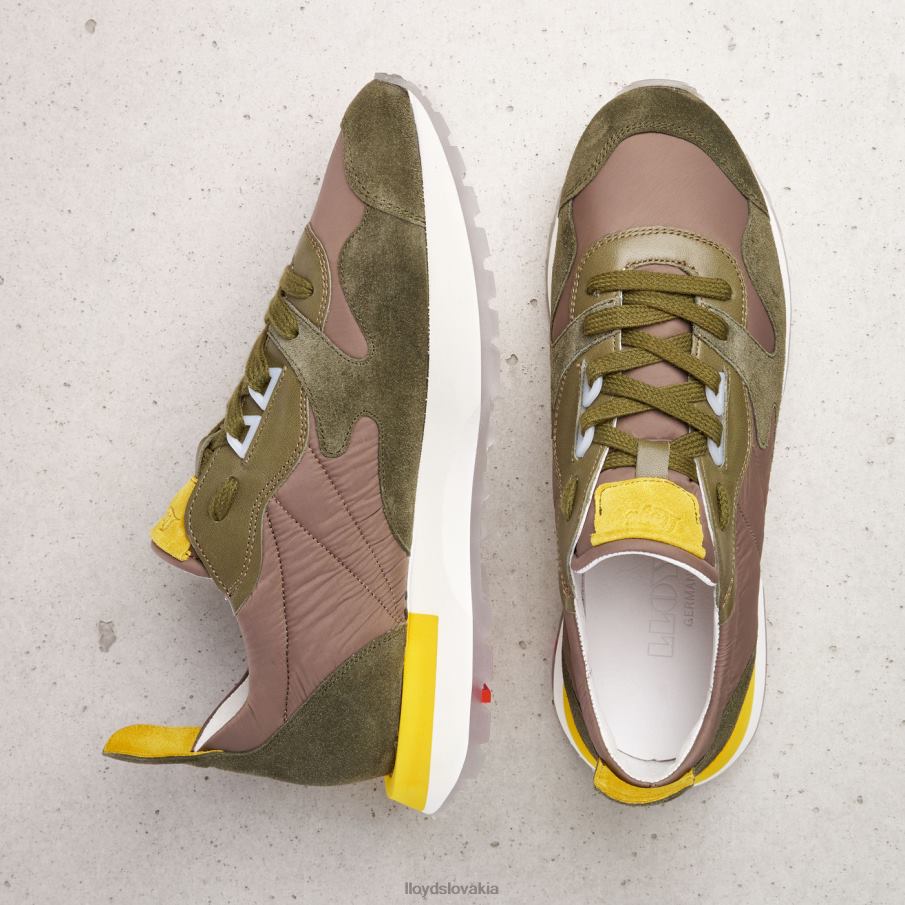 LLOYD tenisky z ovčej kože ženy topánky kombinované 6R0JN800