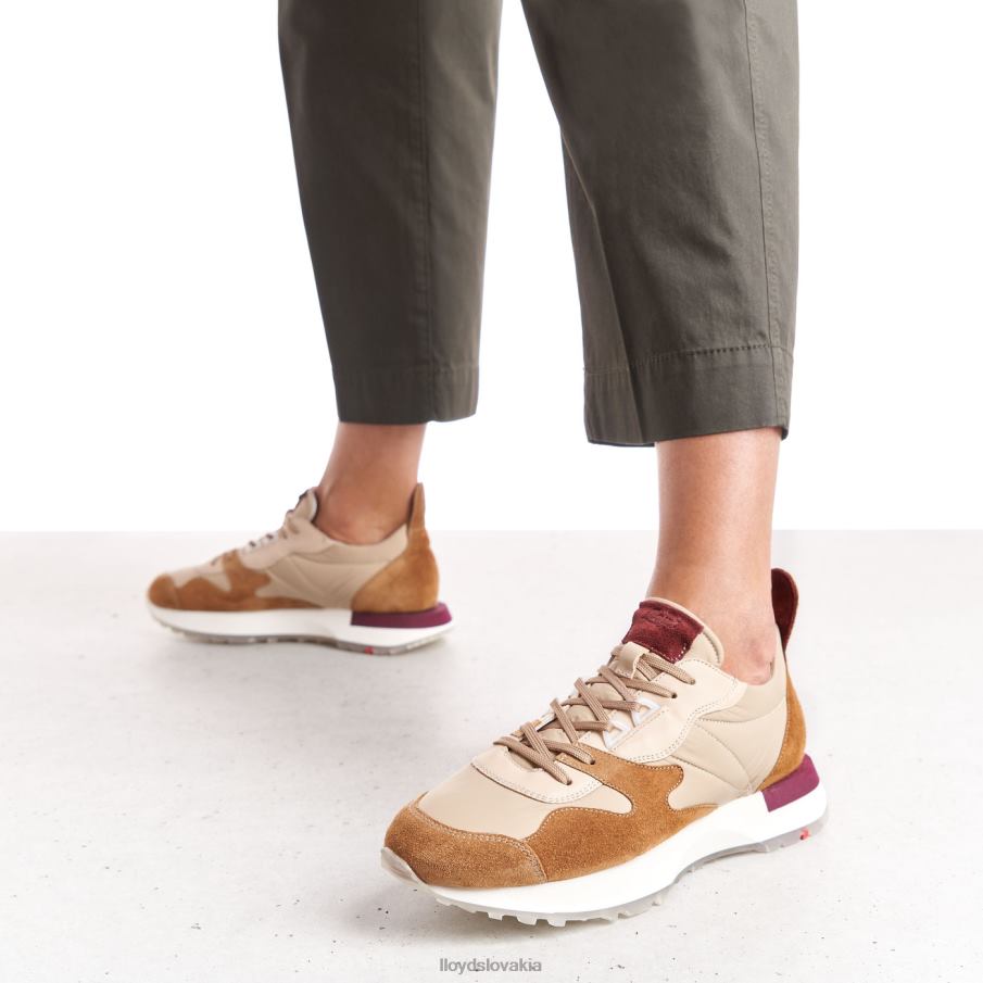 LLOYD tenisky z ovčej kože ženy topánky kombinované 6R0JN820