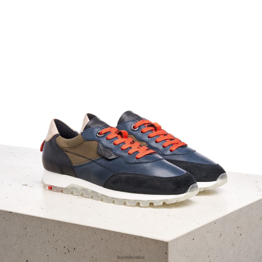 LLOYD tenisky z ovčej kože ženy topánky kombinované 6R0JN821