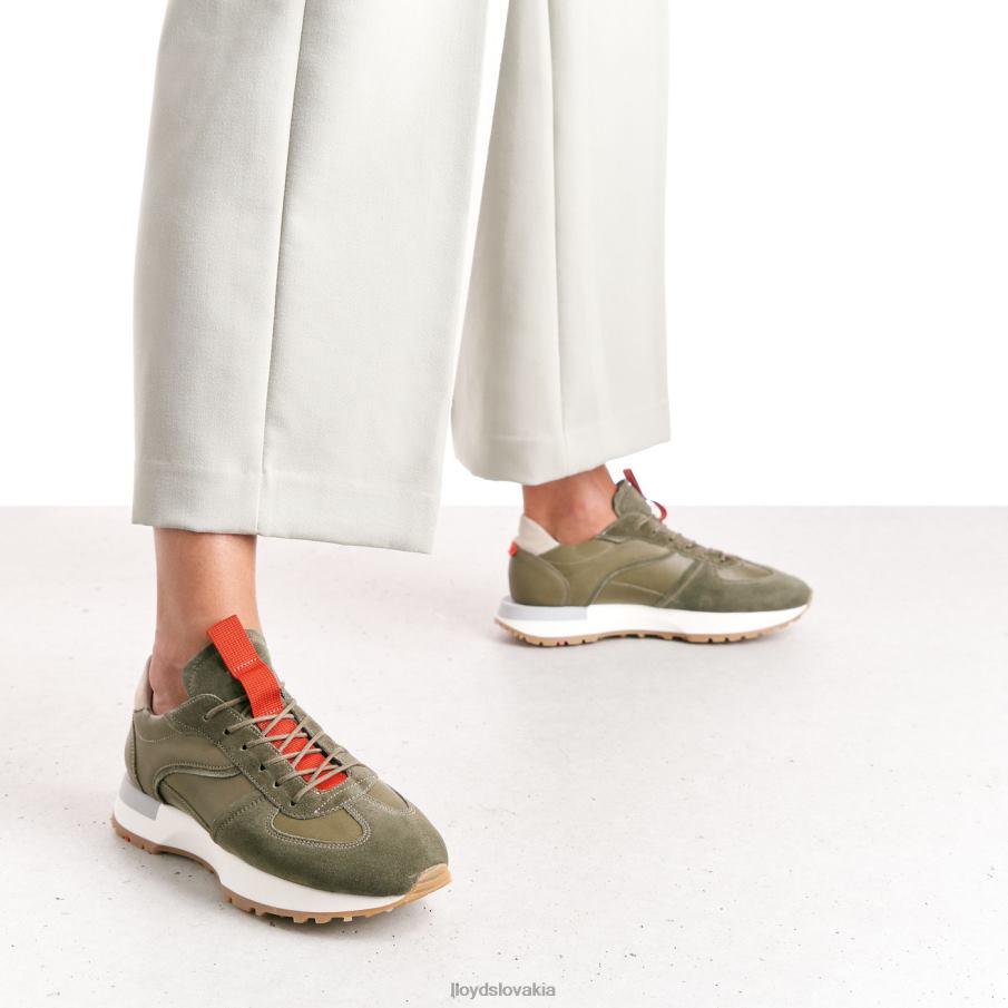 LLOYD tenisky z ovčej kože ženy topánky kombinované 6R0JN836