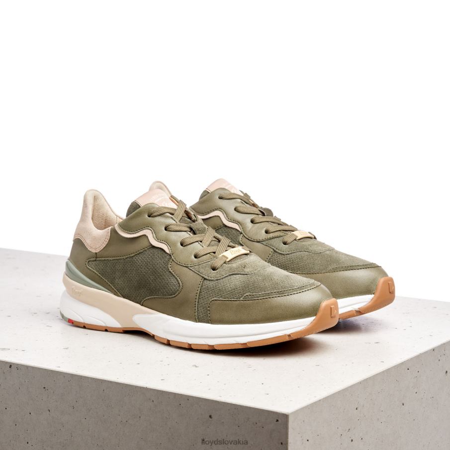 LLOYD tenisky z ovčej kože ženy topánky zelená 6R0JN817