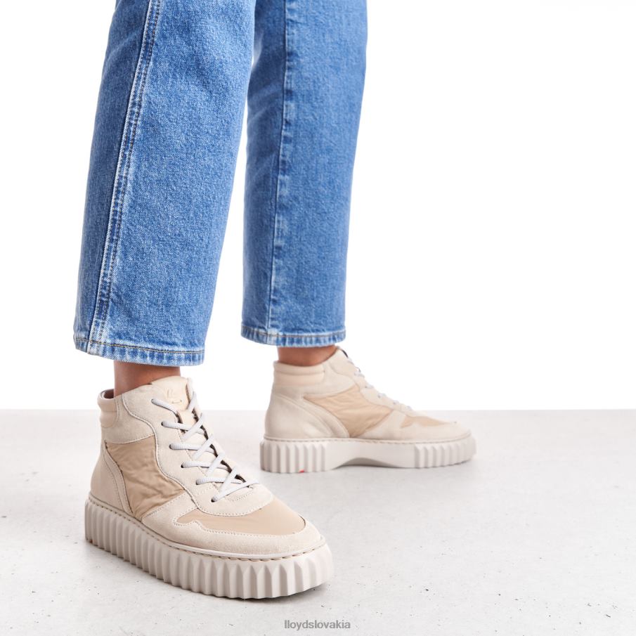 LLOYD vysoké tenisky ženy topánky béžová 6R0JN785