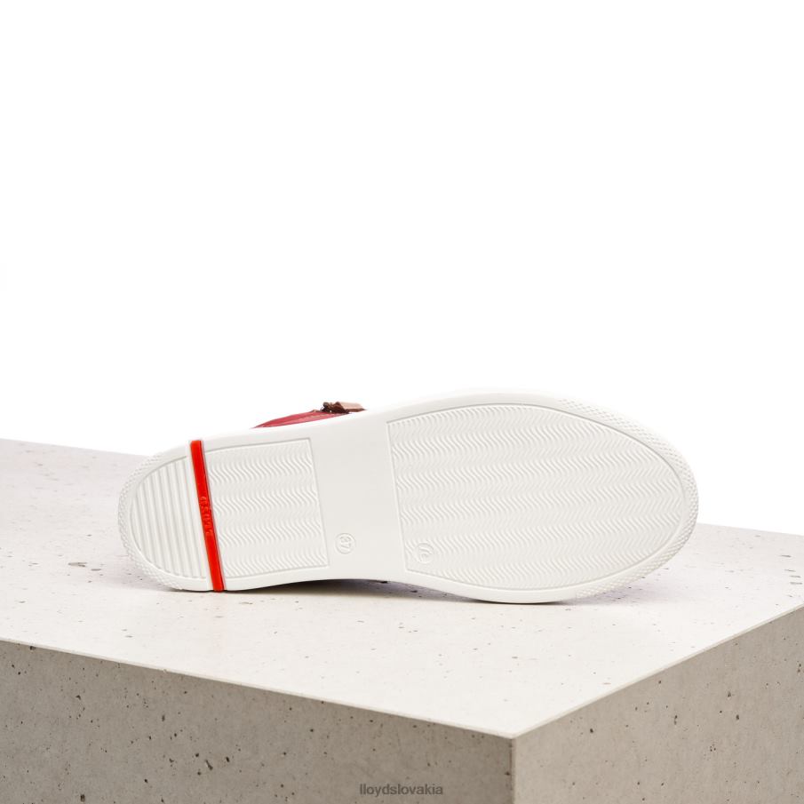 LLOYD vysoké tenisky ženy topánky červená 6R0JN860