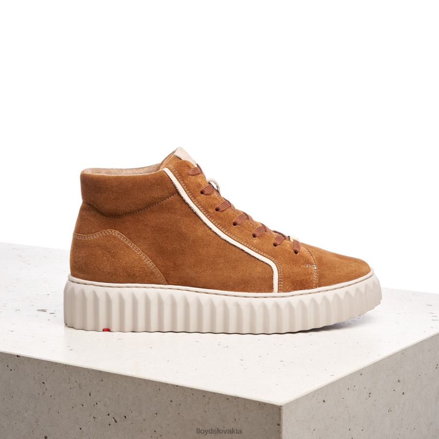 LLOYD vysoké tenisky ženy topánky hnedá 6R0JN771