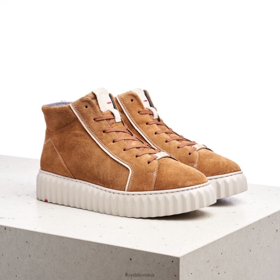 LLOYD vysoké tenisky ženy topánky hnedá 6R0JN777