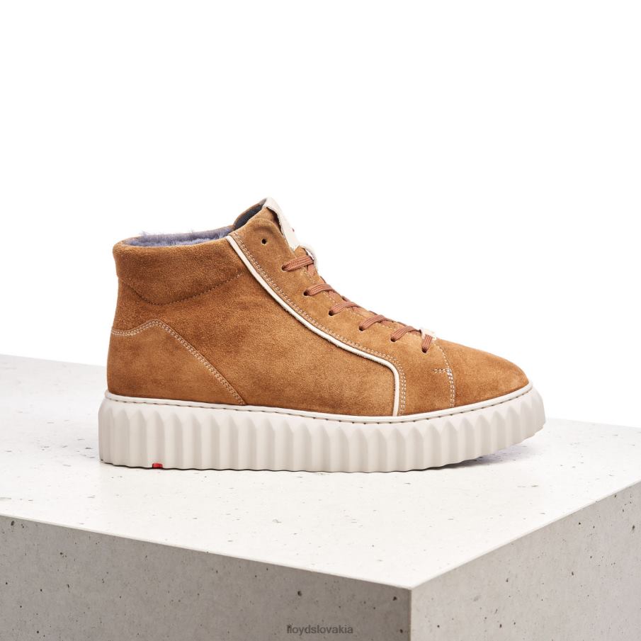 LLOYD vysoké tenisky ženy topánky hnedá 6R0JN777