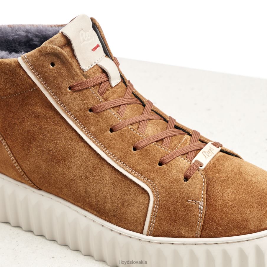 LLOYD vysoké tenisky ženy topánky hnedá 6R0JN777