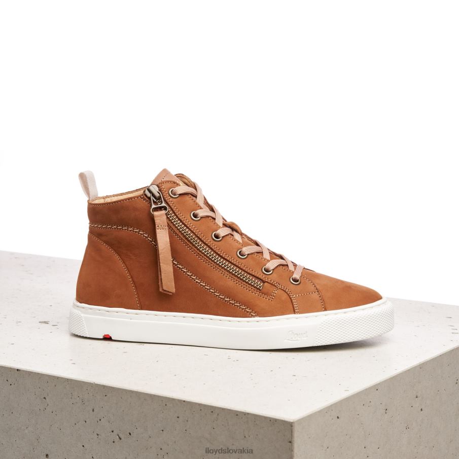 LLOYD vysoké tenisky ženy topánky hnedá 6R0JN859
