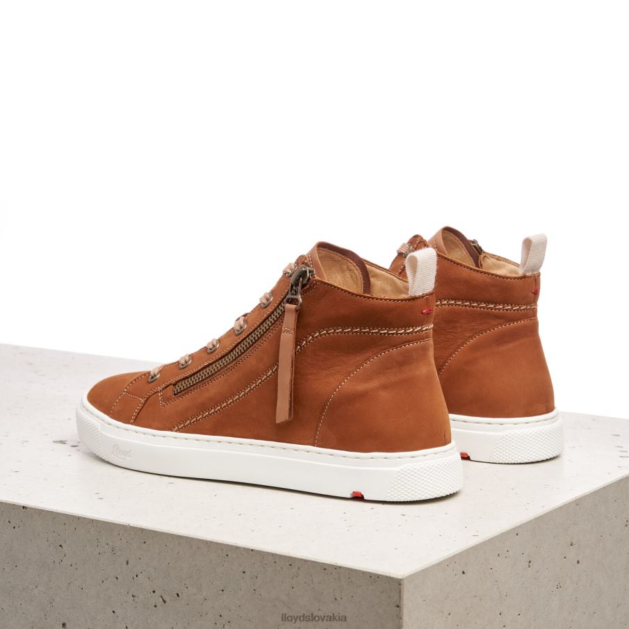 LLOYD vysoké tenisky ženy topánky hnedá 6R0JN859