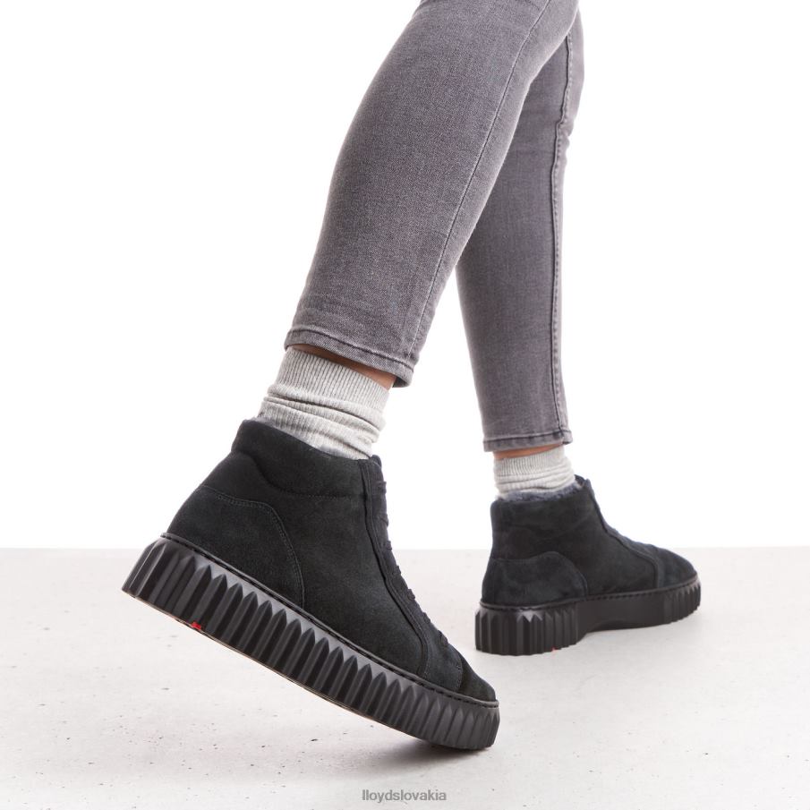 LLOYD vysoké tenisky ženy topánky čierna 6R0JN776