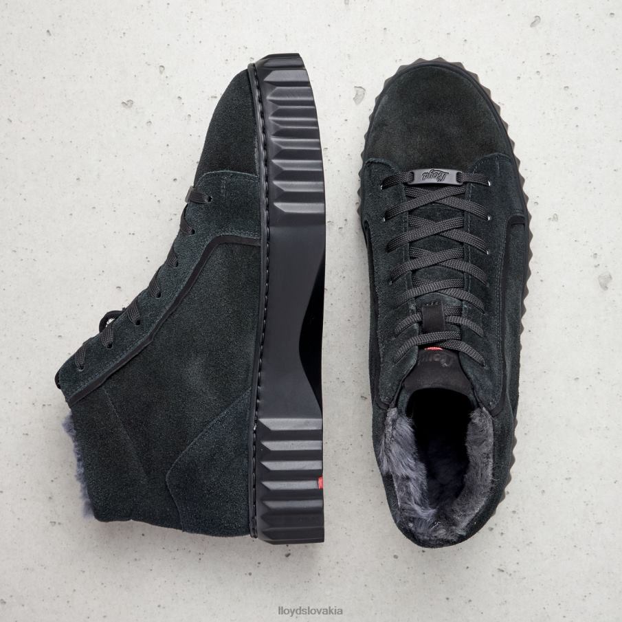 LLOYD vysoké tenisky ženy topánky čierna 6R0JN776