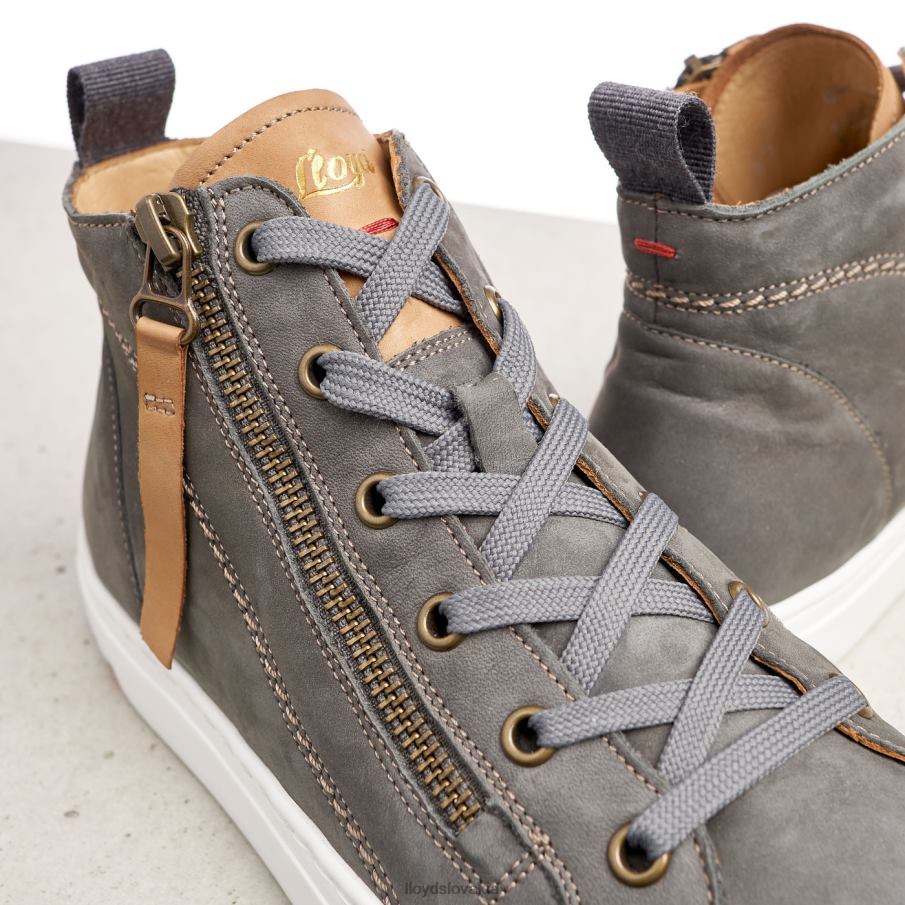 LLOYD vysoké tenisky ženy topánky sivá 6R0JN873