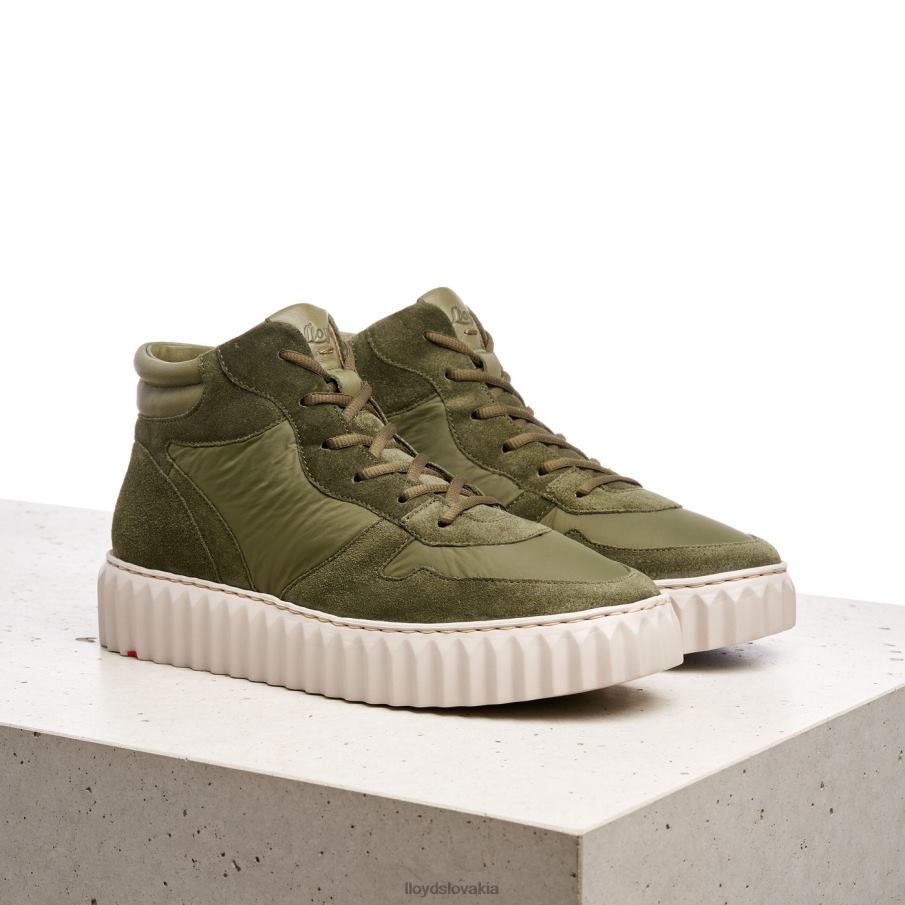 LLOYD vysoké tenisky ženy topánky zelená 6R0JN769