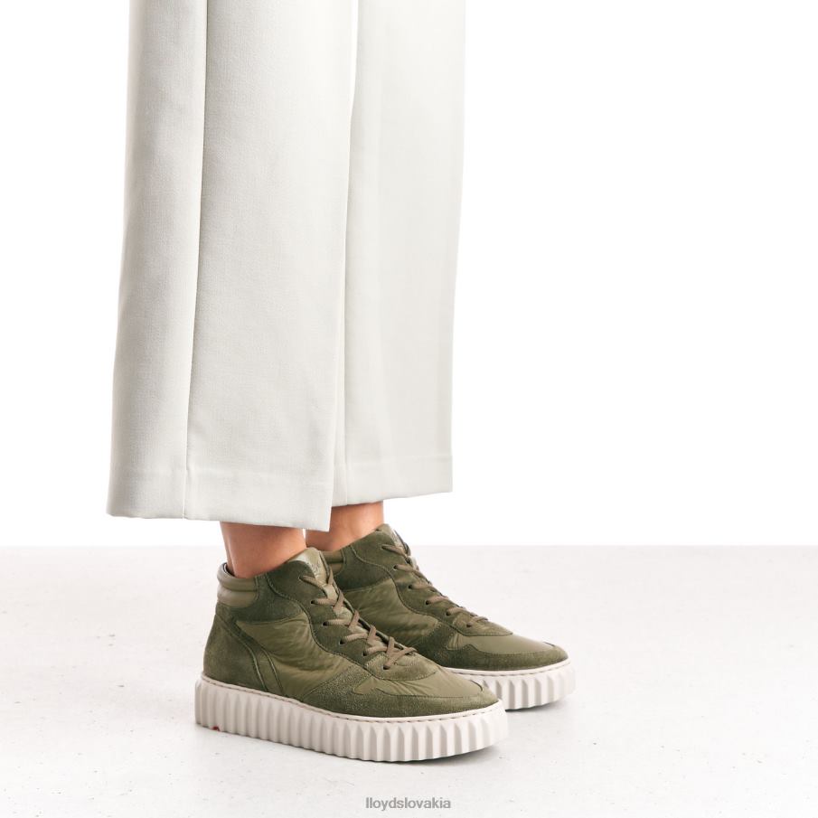 LLOYD vysoké tenisky ženy topánky zelená 6R0JN769