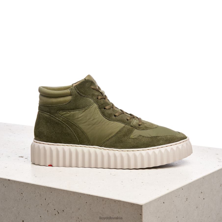 LLOYD vysoké tenisky ženy topánky zelená 6R0JN769
