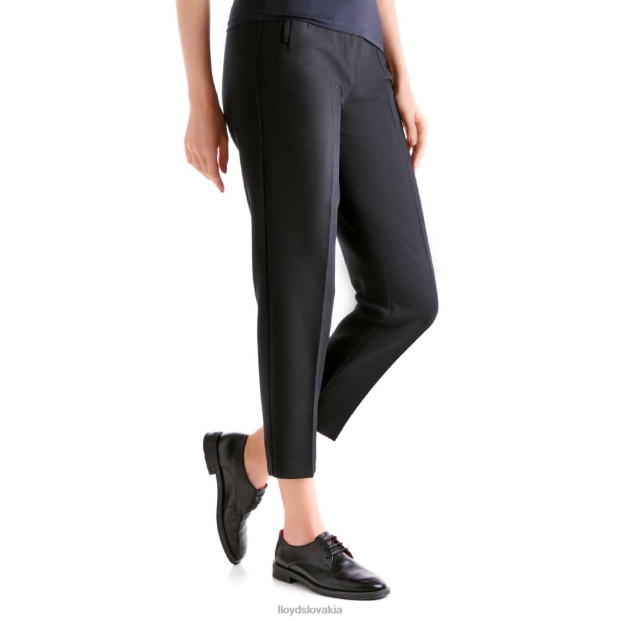 LLOYD krajkové kožené poltopánky ženy topánky čierna 6R0JN1035