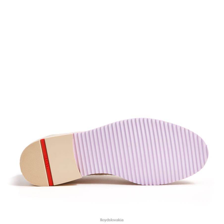 LLOYD šnurovať poltopánky ženy topánky béžová 6R0JN1080