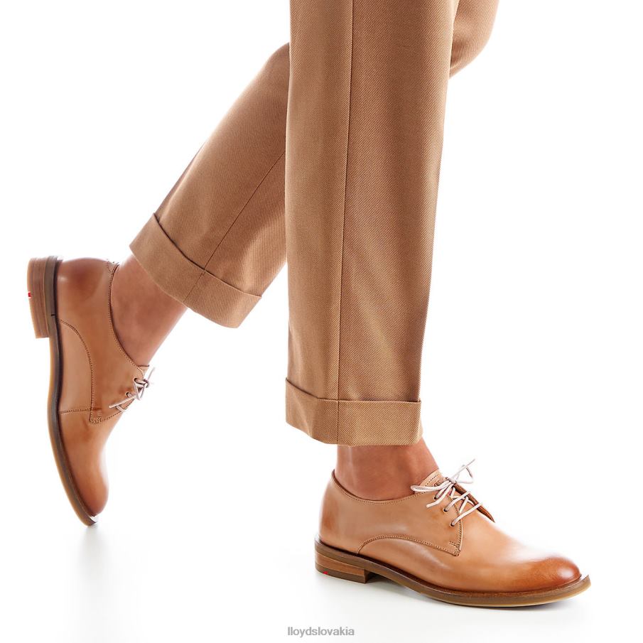 LLOYD šnurovať poltopánky ženy topánky hnedá 6R0JN1056