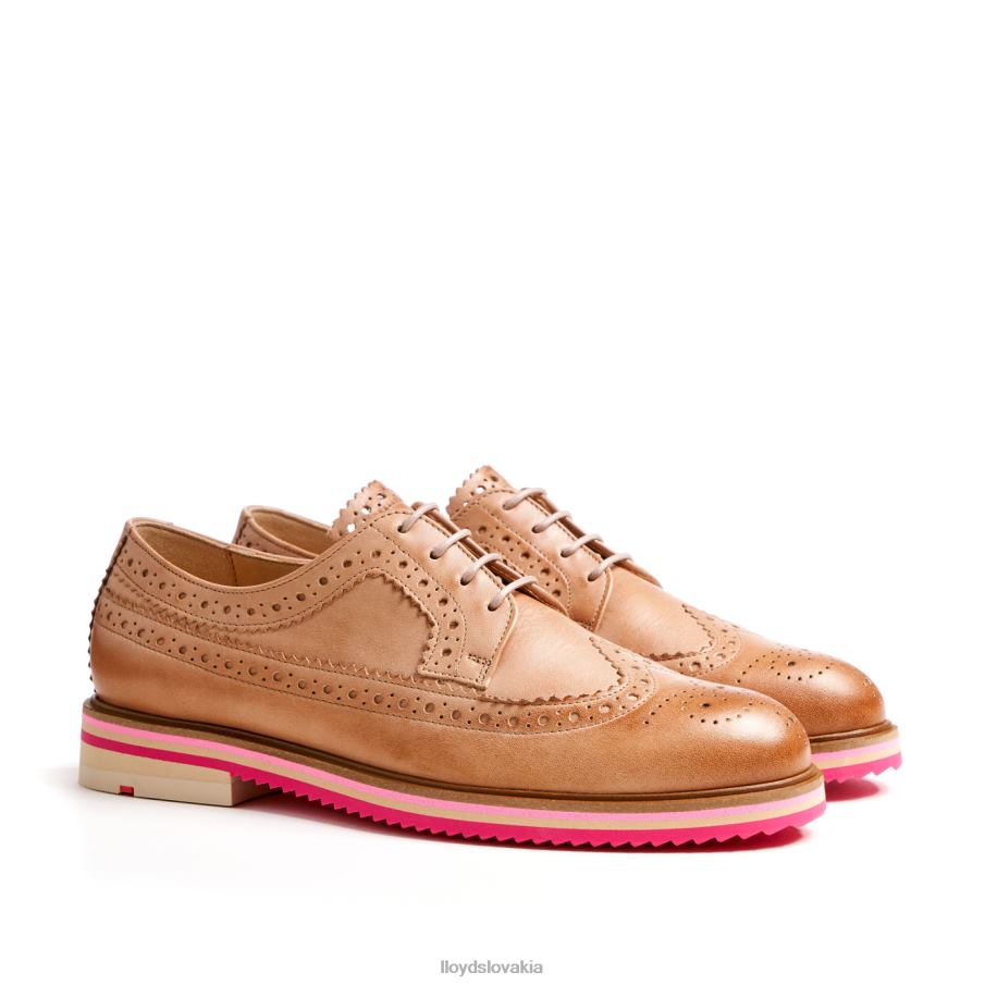 LLOYD šnurovať poltopánky ženy topánky hnedá 6R0JN1063