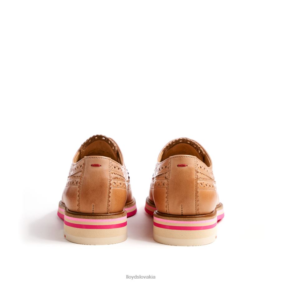 LLOYD šnurovať poltopánky ženy topánky hnedá 6R0JN1063