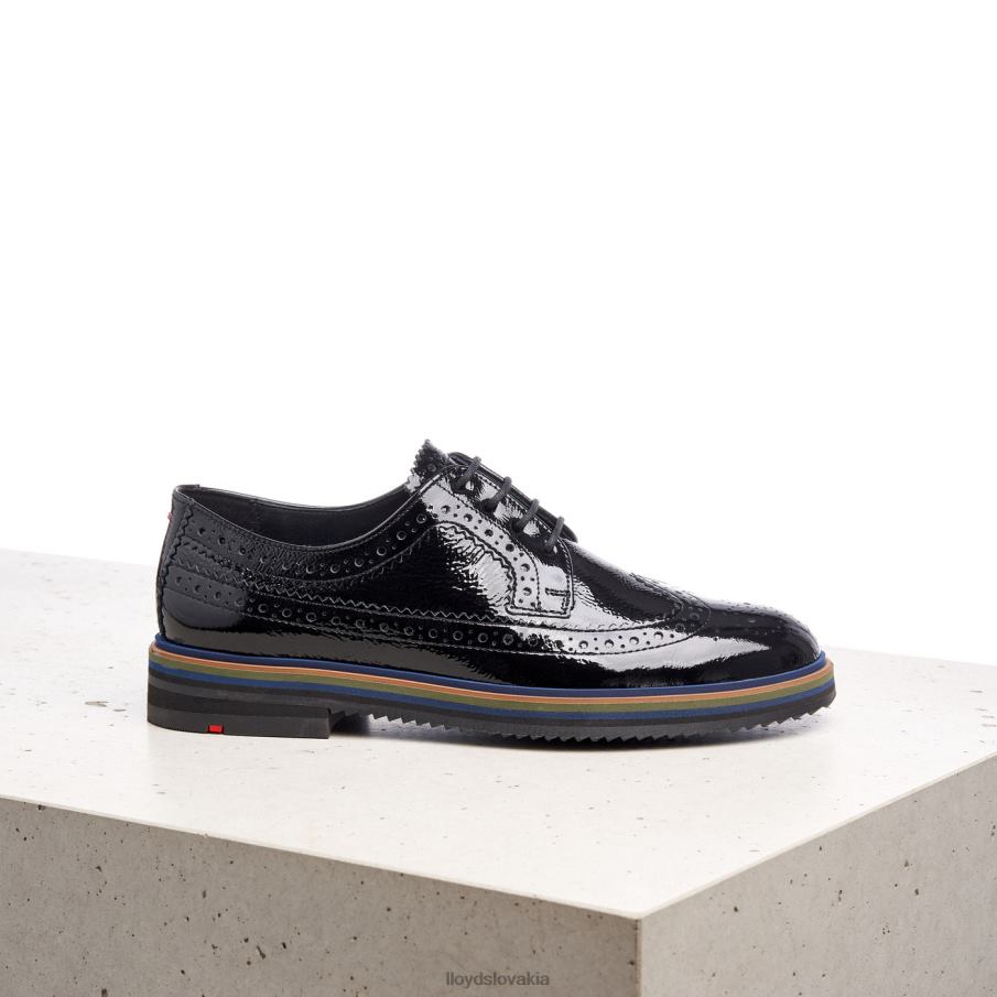 LLOYD šnurovať poltopánky ženy topánky čierna 6R0JN1043