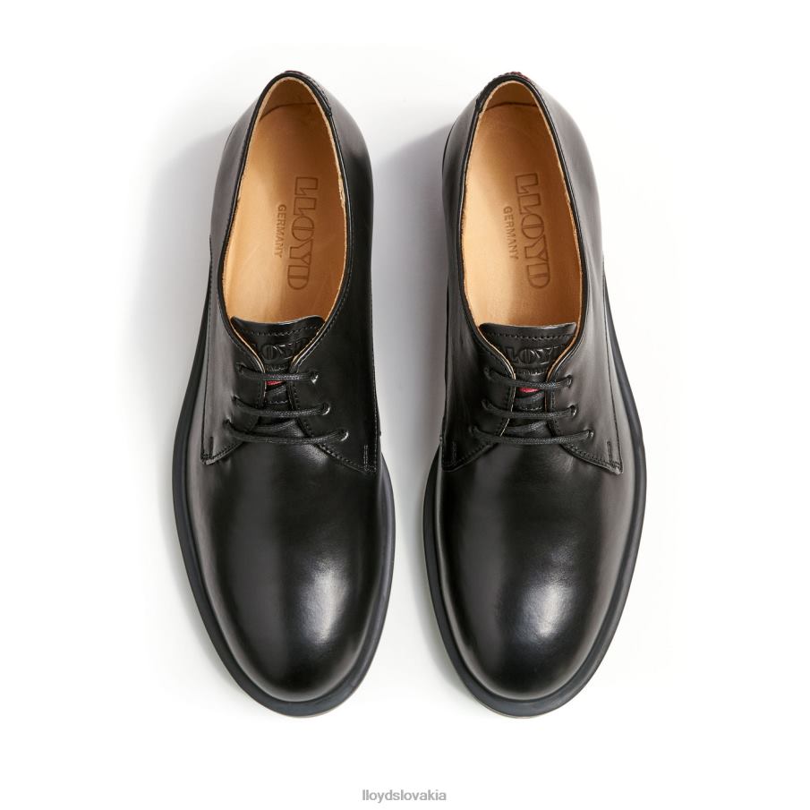 LLOYD šnurovať poltopánky ženy topánky čierna 6R0JN1051