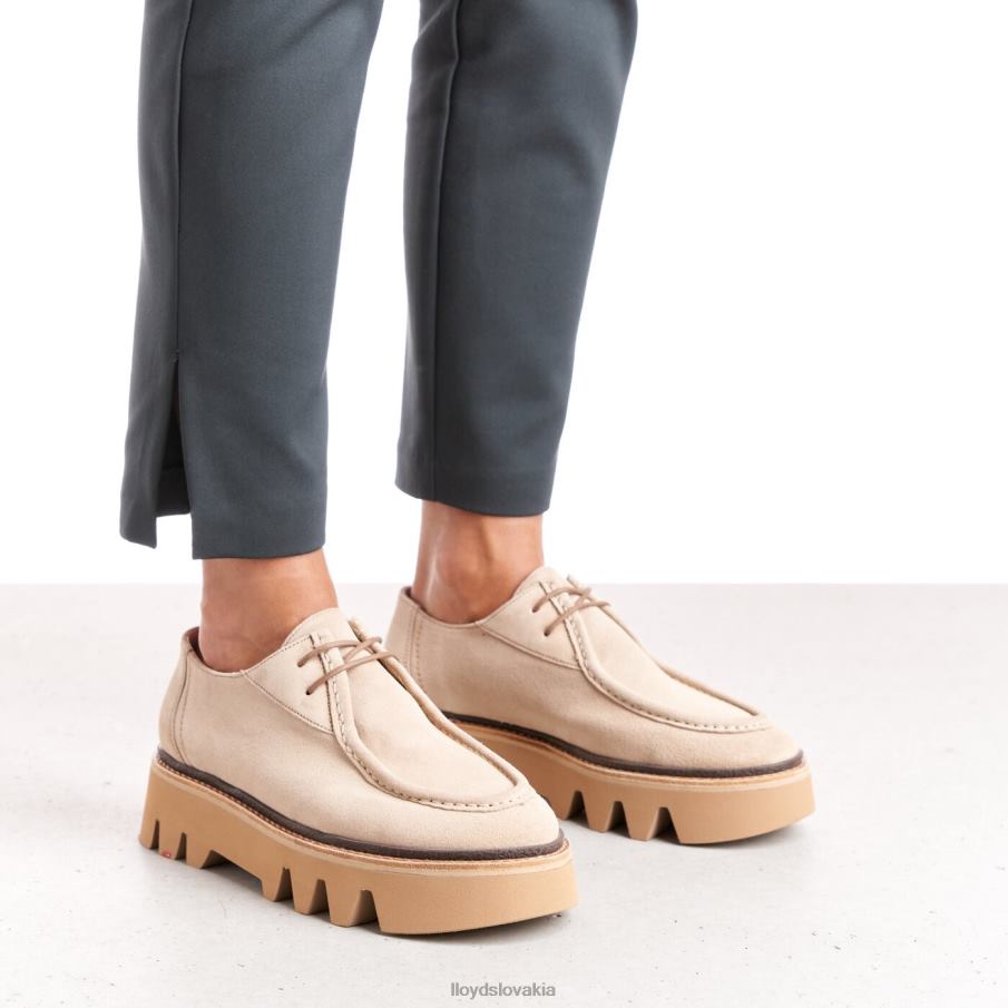 LLOYD šnurovacia papuča ženy topánky béžová 6R0JN1060