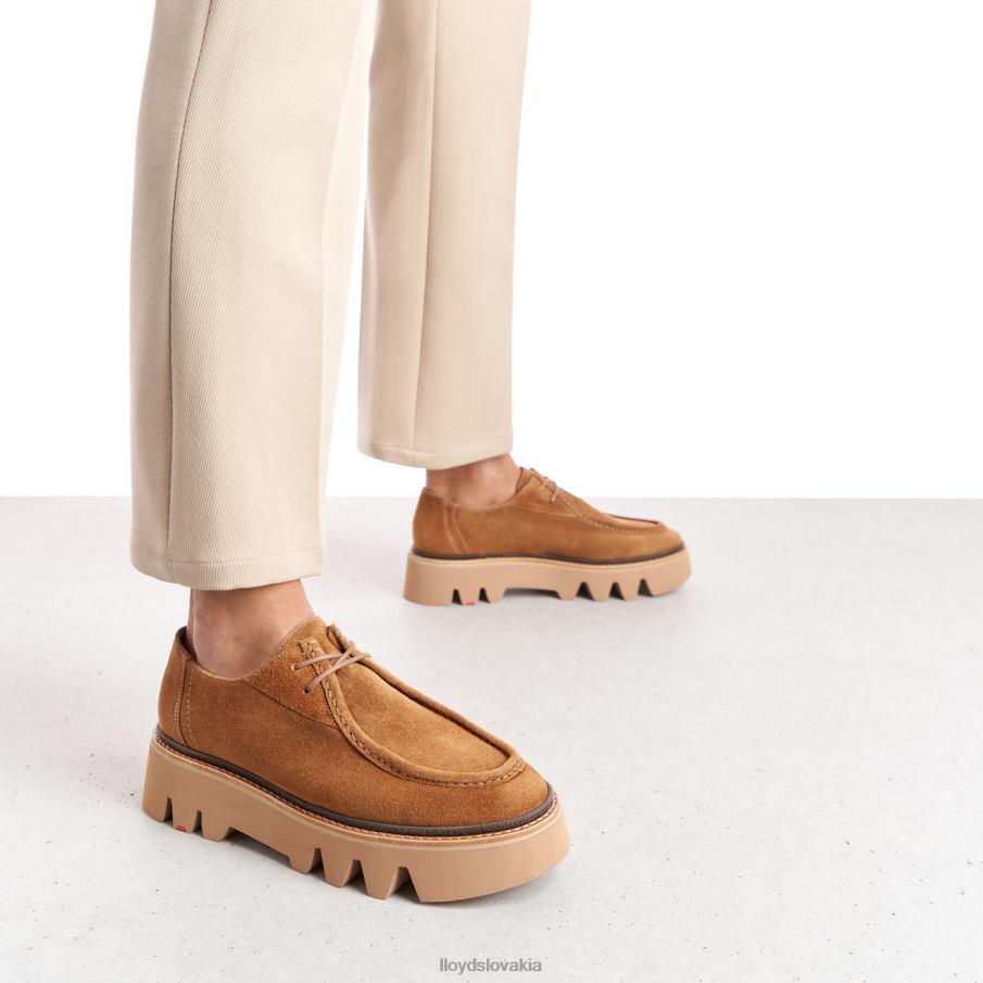 LLOYD šnurovacia papuča ženy topánky hnedá 6R0JN1038