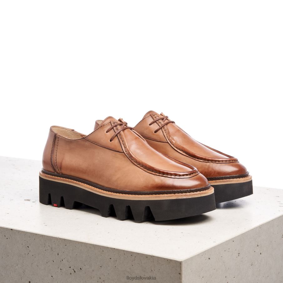 LLOYD šnurovacia papuča ženy topánky hnedá 6R0JN1358