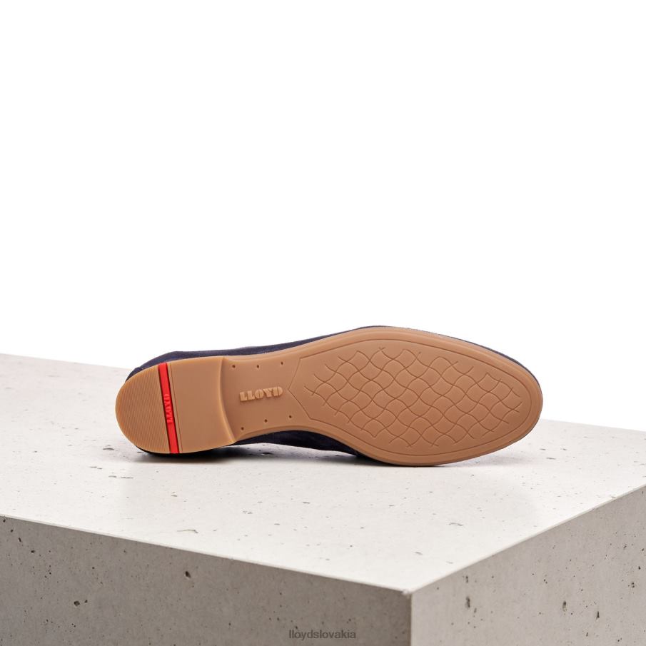 LLOYD semišové šnurovacie poltopánky ženy topánky Modrá 6R0JN1188